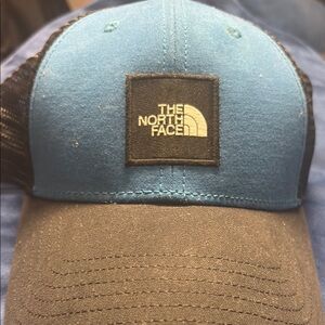 The North Face Blue and Black Cap